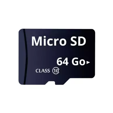 64 GB Micro SD für Spionagekamera und Überwachung rund um die Uhr