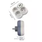 Power Strip and USB Ports with Hidden Microphone for Live Listening Power Strip and USB Ports with Hidden Microphone for Live Listening
