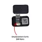 Mini GSM microphone for listening in real time - 2 days of battery life Mini GSM microphone for listening in real time - 2 days of battery life
