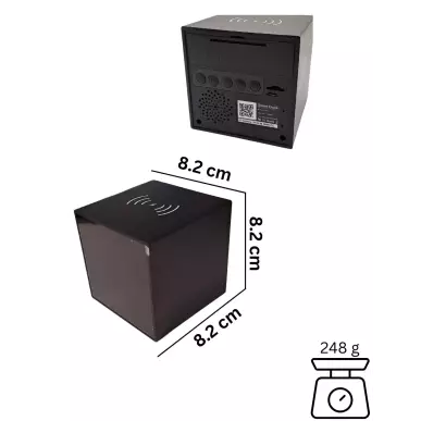 WIFI surveillance camera in a clock – Charger, 140° vision
