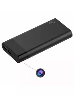Ladegerät für Full-HD-Spionagekamera, 30 Stunden Akkulaufzeit, 150° Sichtfeld
