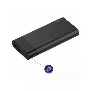 Chargeur camera espion Full HD autonomie 30h champ de vision 150°