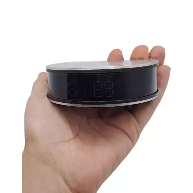 WIFI surveillance camera in an alarm clock – Charger, 120° vision