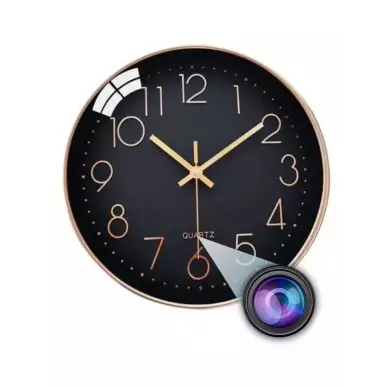 HD WIFI Spy Camera in a Wall Clock 7 Hour Battery Life