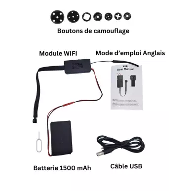 DIY HD WIFI Spionagekamera, Erkennung und Dauermodus