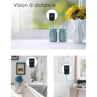 DIY HD WIFI Spy Camera Real-time View 110° Angle