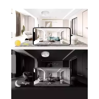Camera WIFI interieur dans un faux détecteur de fumée Full HD