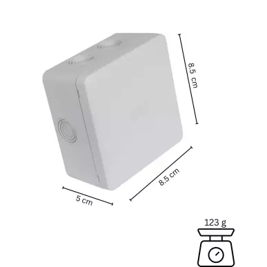 WIFI spy camera in a waterproof junction box 110° angle