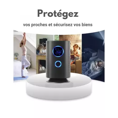 Air Purifier with WIFI Spy Camera - Motion Detection