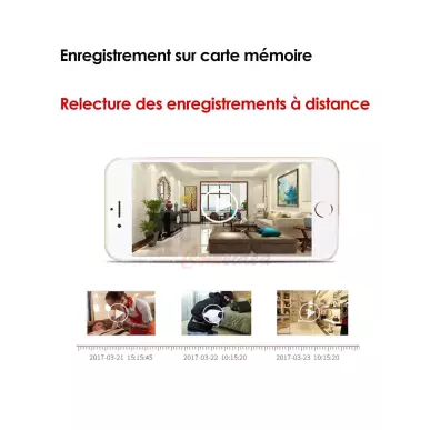 USB Charging Station with Full HD WIFI Surveillance Camera