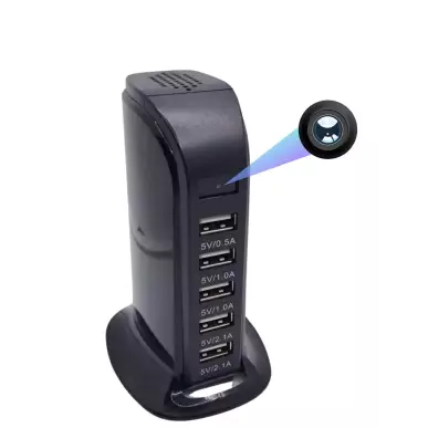 Multiprise camera espion - surveillance en temp réel via le WIFI