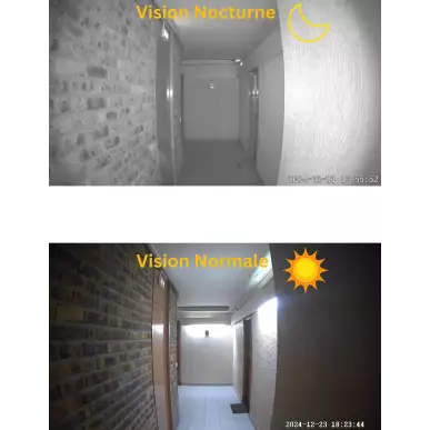 Judas Full HD WIFI surveillance camera - 170° angle night vision