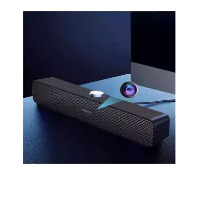 Full HD indoor surveillance camera in a wired sound bar