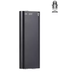 Mini-Spionagemikrofon – 16 GB MP3-Recorder, 10 Stunden Akkulaufzeit
