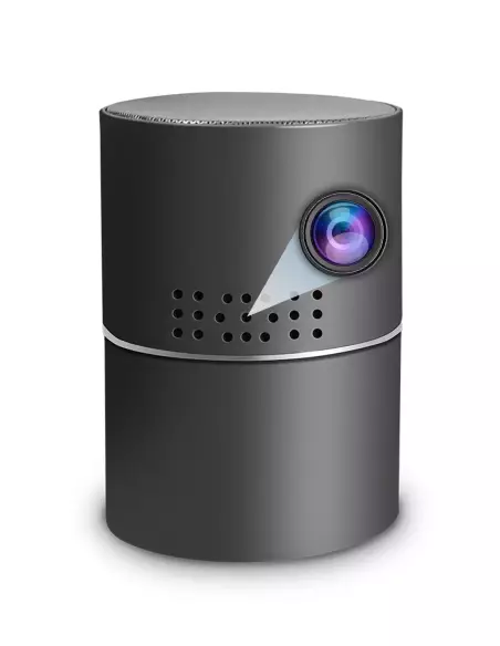WIFI spy camera in a motorized Bluetooth speaker with 10-hour battery life