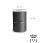 WIFI surveillance camera in a Bluetooth speaker