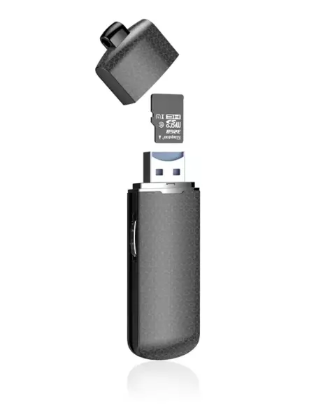 USB-Flash-Laufwerk-Recorder mit 16–128 GB Micro-SD-Karte