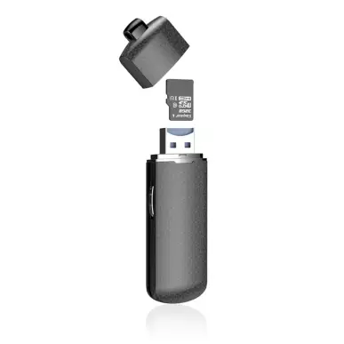 Clé USB Espion - enregistreur vocal avec carte micro SD 16 - 128 Go