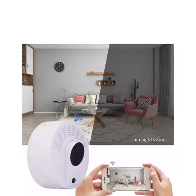 Camera sans fil interieur dans un faux détecteur de fumée ful HD