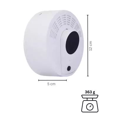 Indoor wireless camera in a fake smoke detector full HD