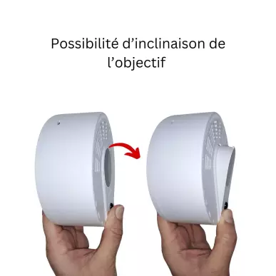 Camera sans fil interieur dans un faux détecteur de fumée ful HD